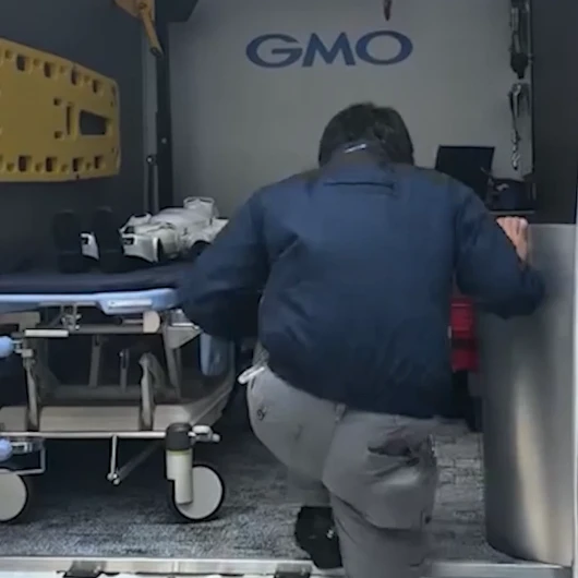 Japonya'da dünyanın ilk insansı robot ambulansı tanıtıldı