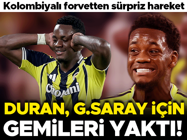 Jhon Duran Galatasaray'a transfer olmak için menajeriyle mesaj gönderdi