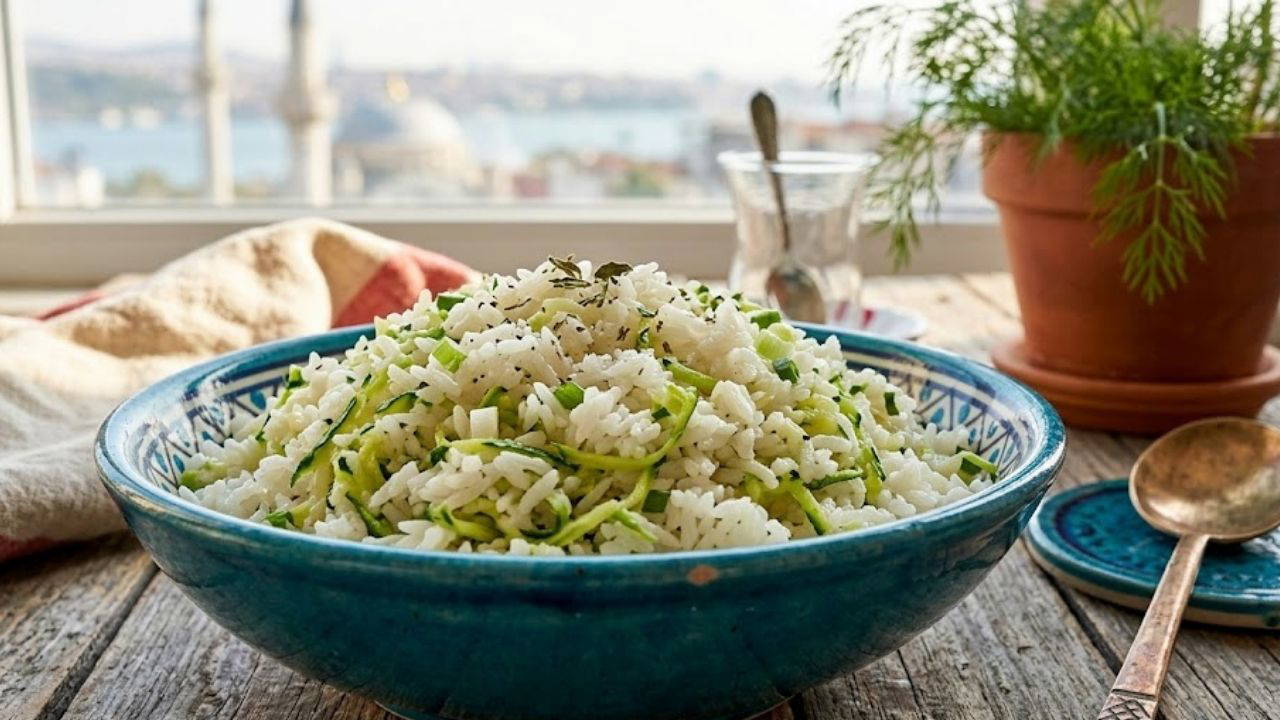 Kabaklı Pilav: Yazın Hafif Lezzeti