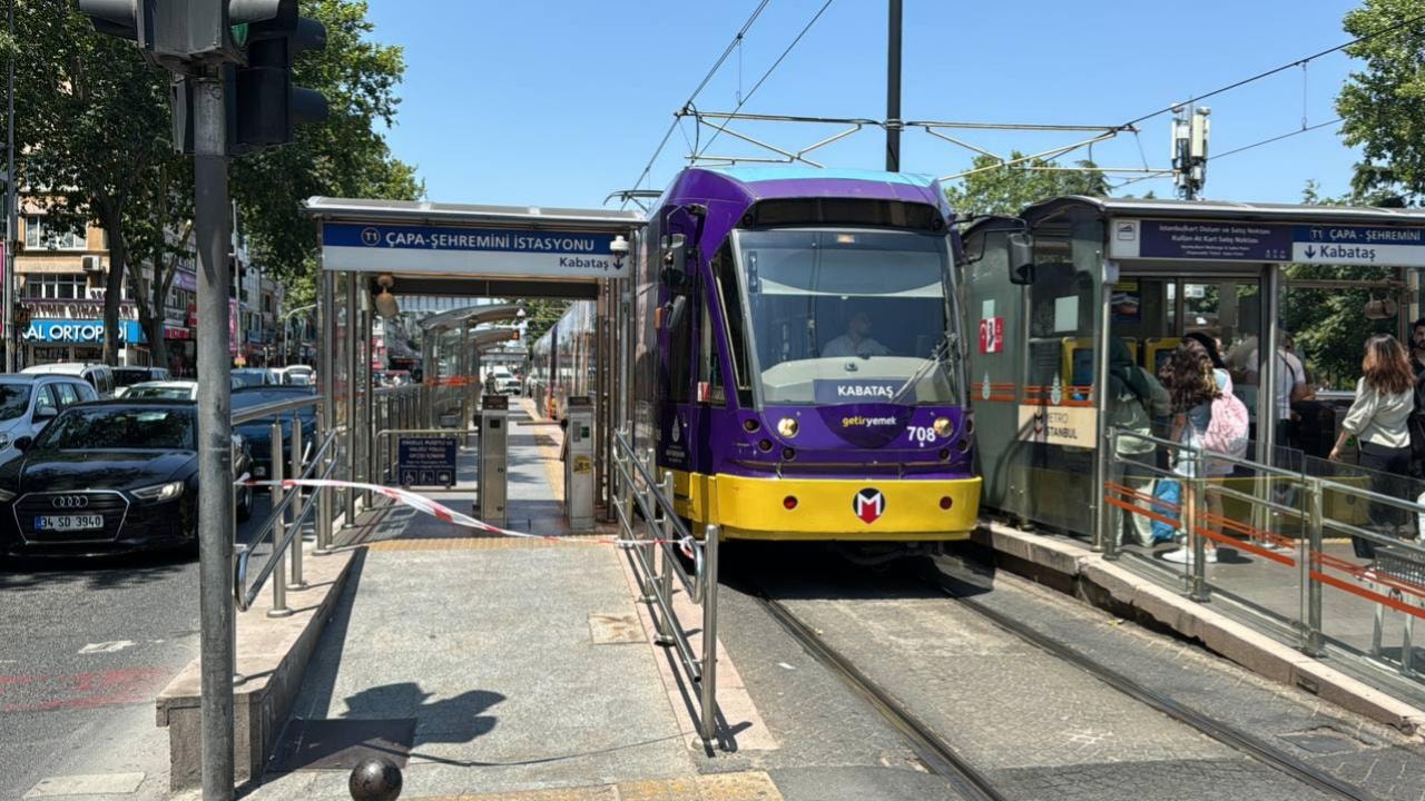 Kabataş-Bağcılar Tramvay Hattı'nda Teknik Arıza: Seferler Aksadı
