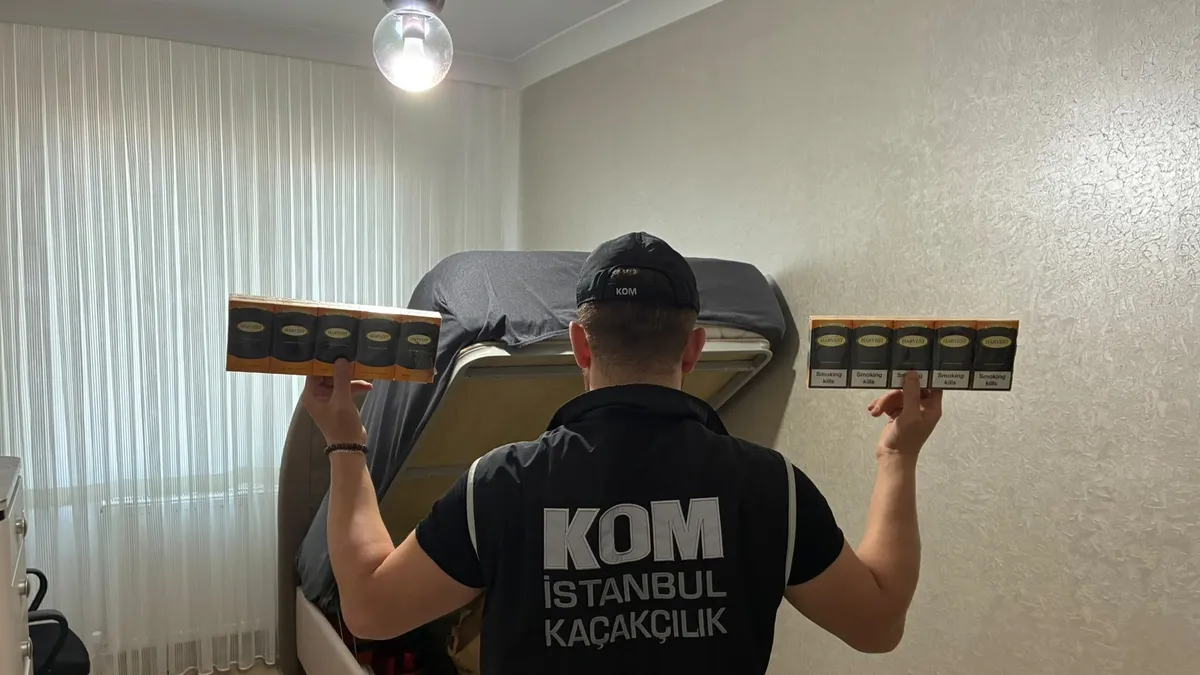 Kaçak tütün şebekesine operasyon: 47 adrese baskın, 22 gözaltı, 15 milyon TL malzeme ele geçirildi