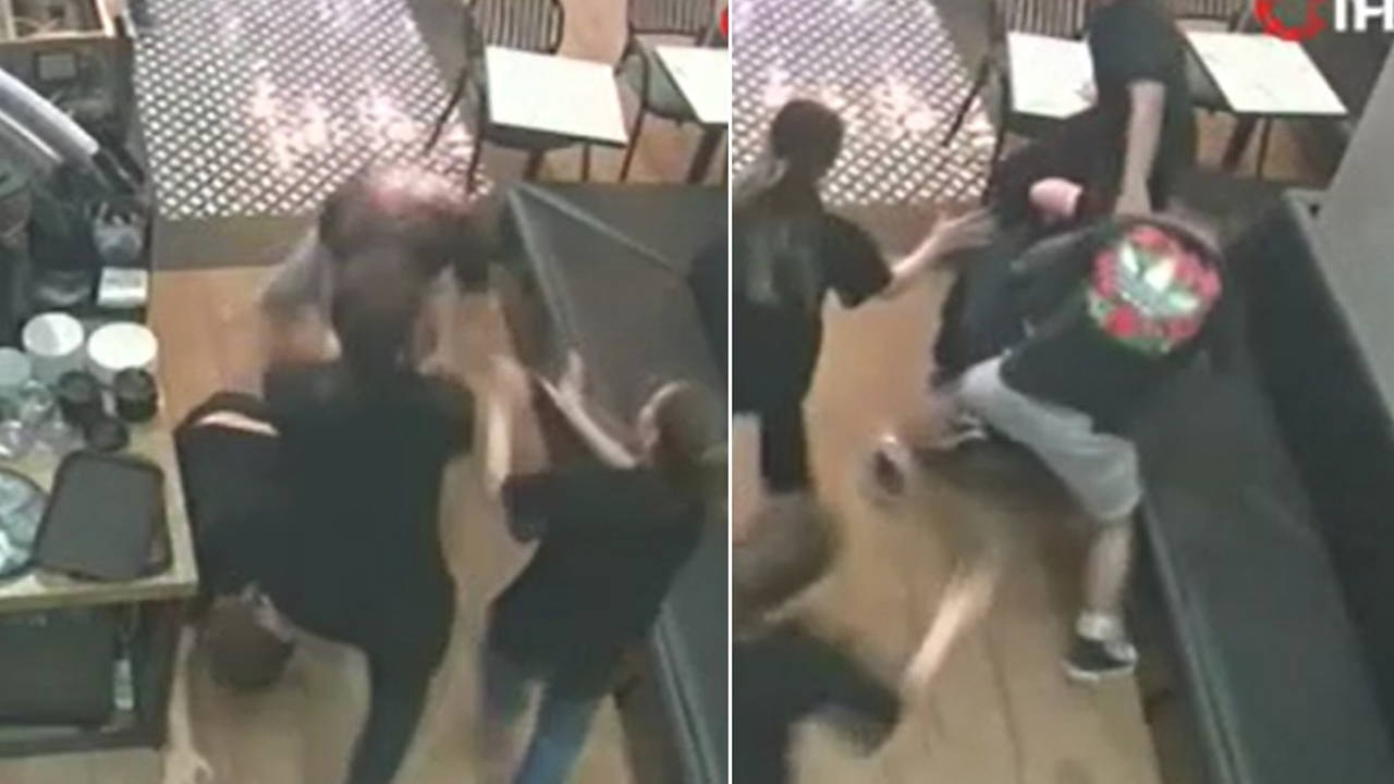 Kadıköy'de kafe çalışanını öldüresiye darbetti: O anlar kamerada