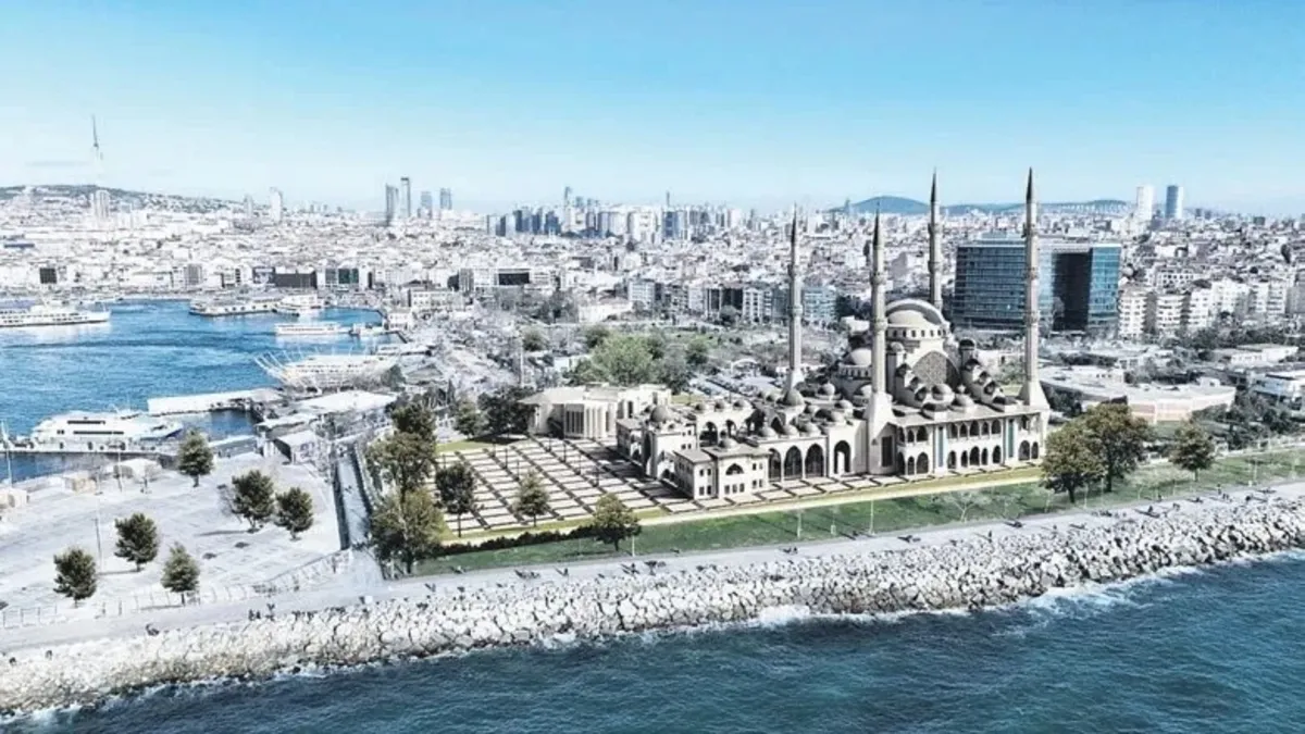 Kadıköy Rıhtım Camii'nde Temel Atıldı: 7 Bin Kişilik Dev Proje
