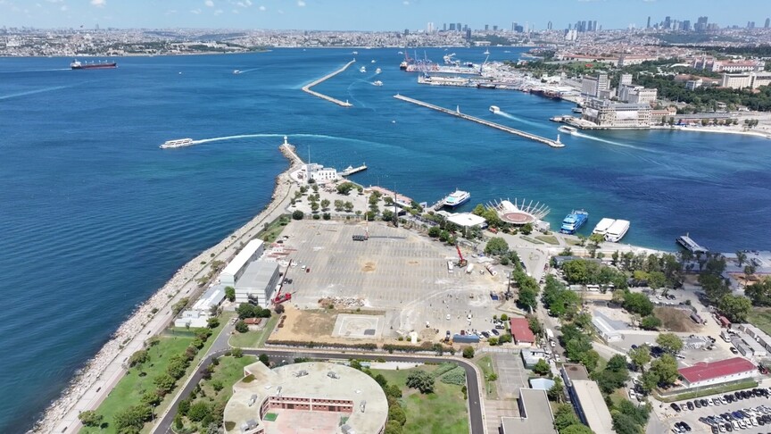 Kadıköy Rıhtım Camisi'nin Temeli Atıldı