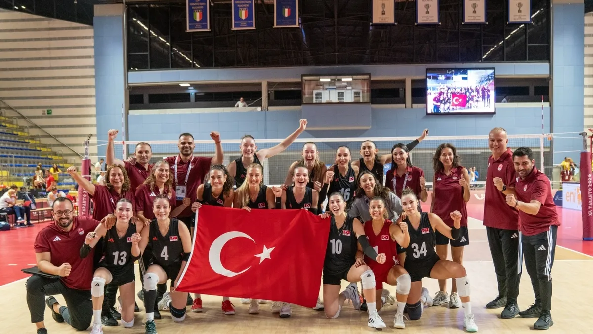 Kadın Milli Voleybol Takımı, Akdeniz Oyunları'nda Finalde