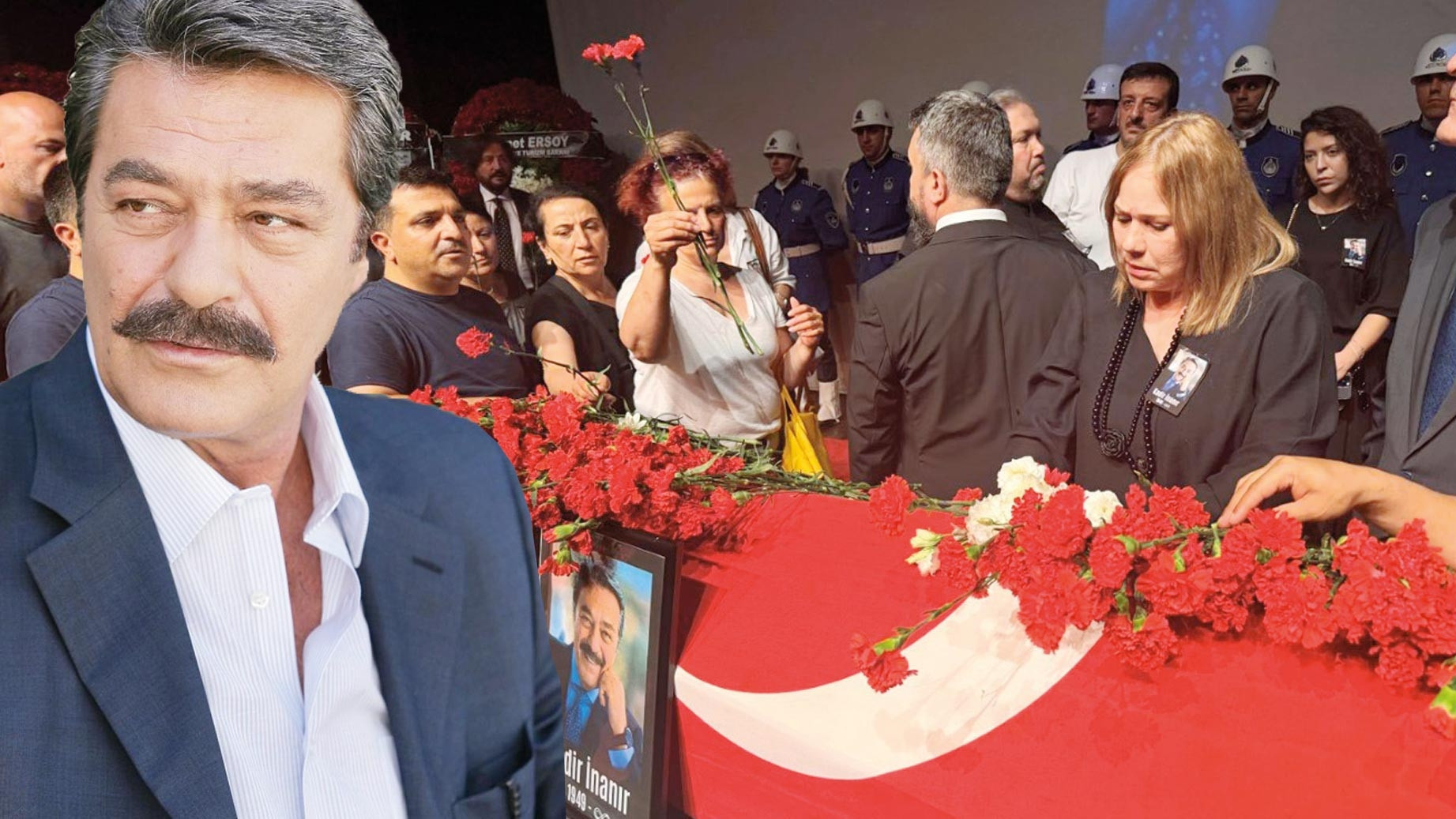 Kadir İnanır'a son görev: Vasiyeti barış oldu