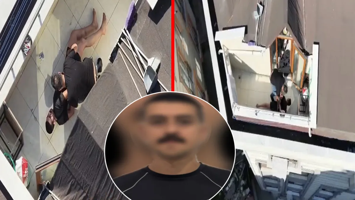 Kağıthane'de 2 milyonluk vurgun yapan kurye dronla çatıda yakalandı