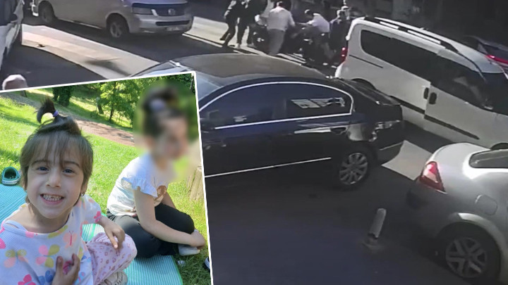 Kağıthane'de 5 yaşındaki Zümre'nin öldüğü kazada yeni görüntüler ortaya çıktı