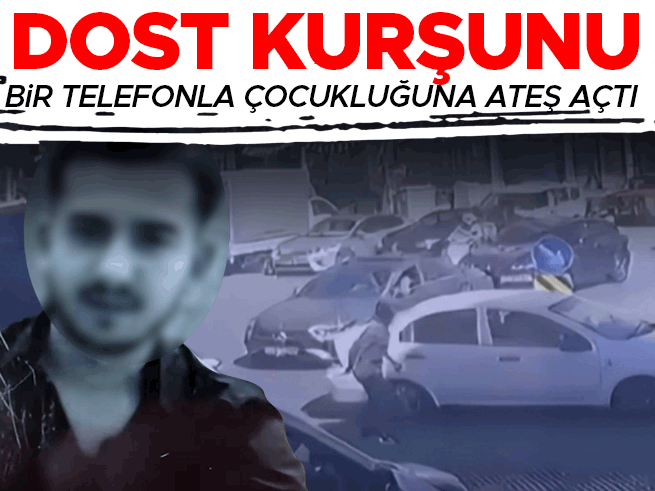 Kağıthane'de çocukluk arkadaşını vuran zanlı tutuklandı