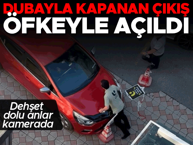Kağıthane'de Otopark Tartışması Kan Dondurdu: Sürücü Valenin Üzerine Aracı Sürdü