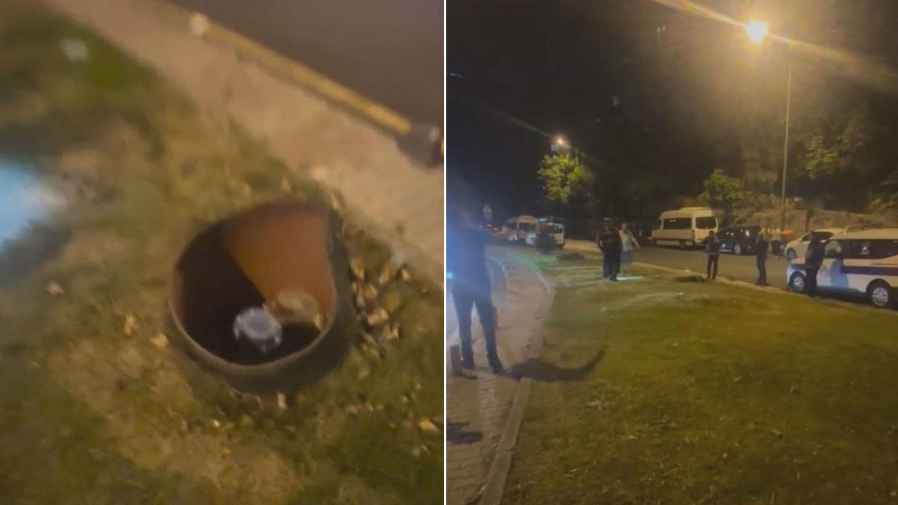 Kağıthane'de Rögar Kapağından Gelen Ses Tedirginlik Yarattı