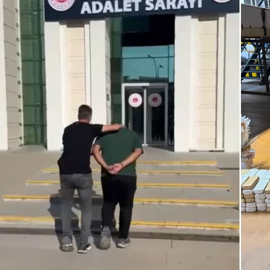 Kahramankazan'da kargo takip merkezinde 109 kilo uyuşturucu ele geçirildi