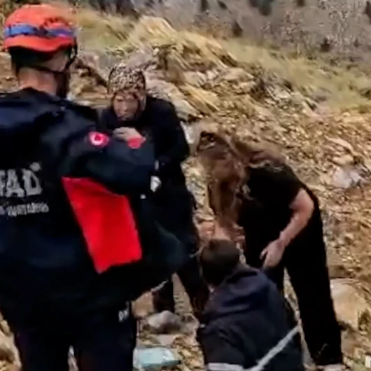 Kahramanmaraş'ta Dağlık Alanda Fenalaşan Çoban İçin Kurtarma Seferberliği