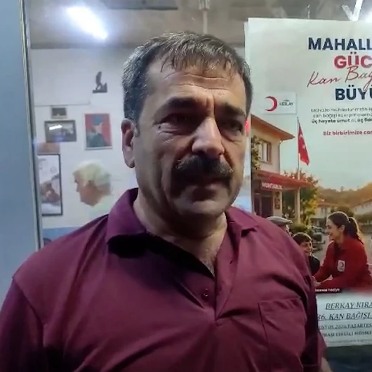 Kahvehaneyi kan toplama merkezine dönüştüren muhtar: 3 bin cana ulaştı