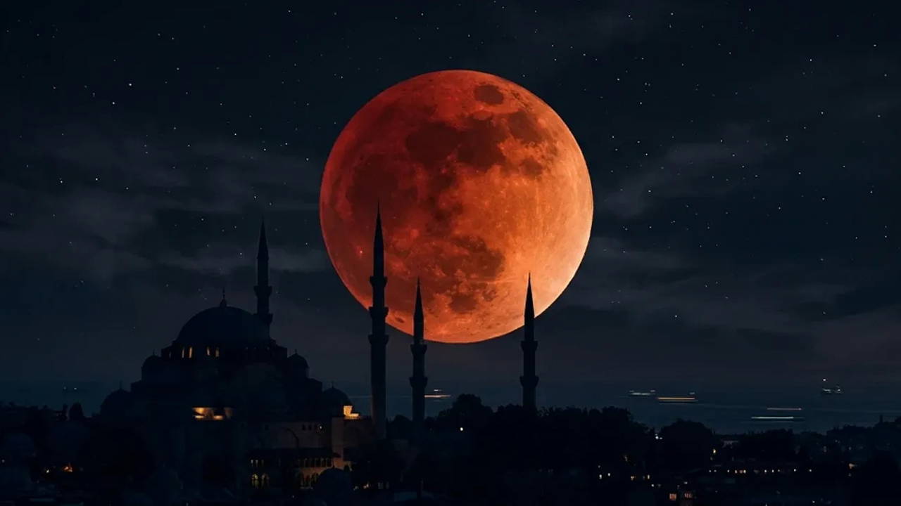 Kanlı Ay Tutulması Ne Zaman, Türkiye'den Saat Kaçta İzlenir