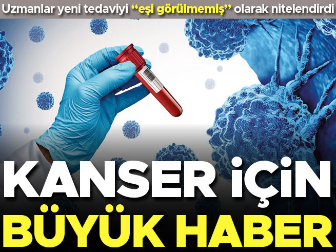 Kansere karşı yeni ilaç: Tümörleri tamamen yok etti