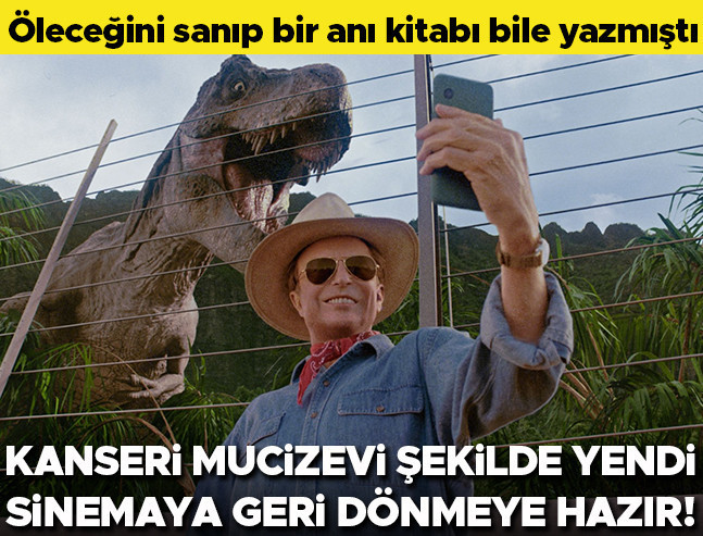 Kanseri mucizevi yenen usta oyuncu sinemaya dönüyor