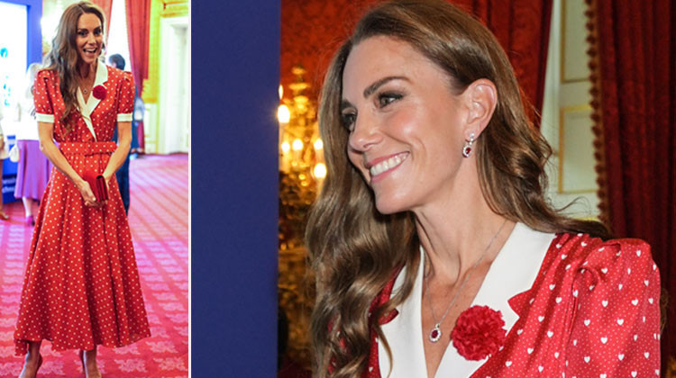 Kanseri yenen Kate Middleton'a renkli ve çiçekli sürpriz