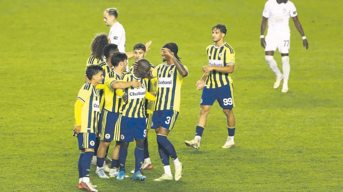 Kante Gol Attı Kanarya Kazandı: Fenerbahçe 2-0 Turan Tovuz