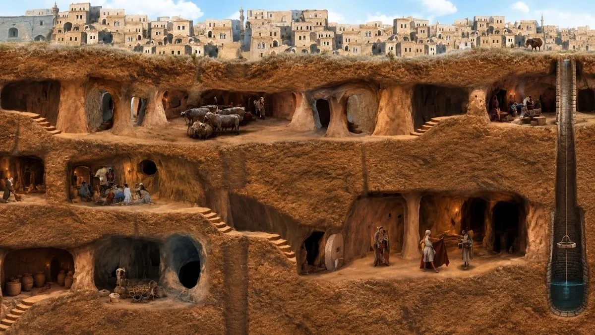 Kapadokya'nın Altında Gizli Bir Dünya: Yeraltı Şehirleri