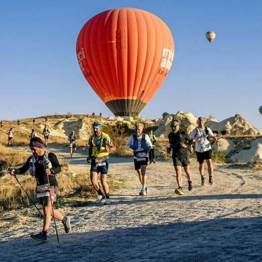 Kapadokya'da Ultra Trail Koşusu İçin Geri Sayım Başladı