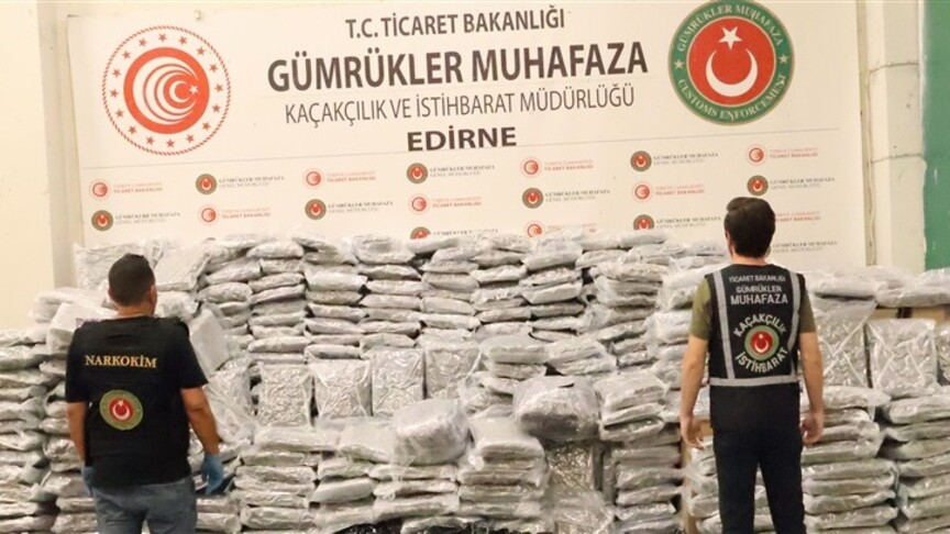 Kapıkule'de Rekor Uyuşturucu Operasyonu: 810 Kilogram Ele Geçirildi