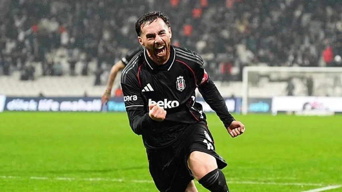 Kaptan dümende: Orkun Kökçü Beşiktaş'ta lider oldu