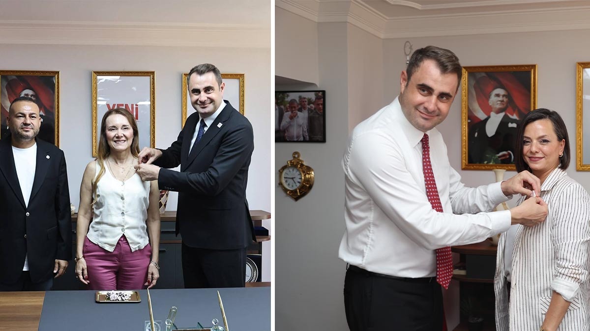 Karabağlar ve Konak Belediye Başkanları CHP'den İstifa Edip YENİ Parti'ye Katıldı