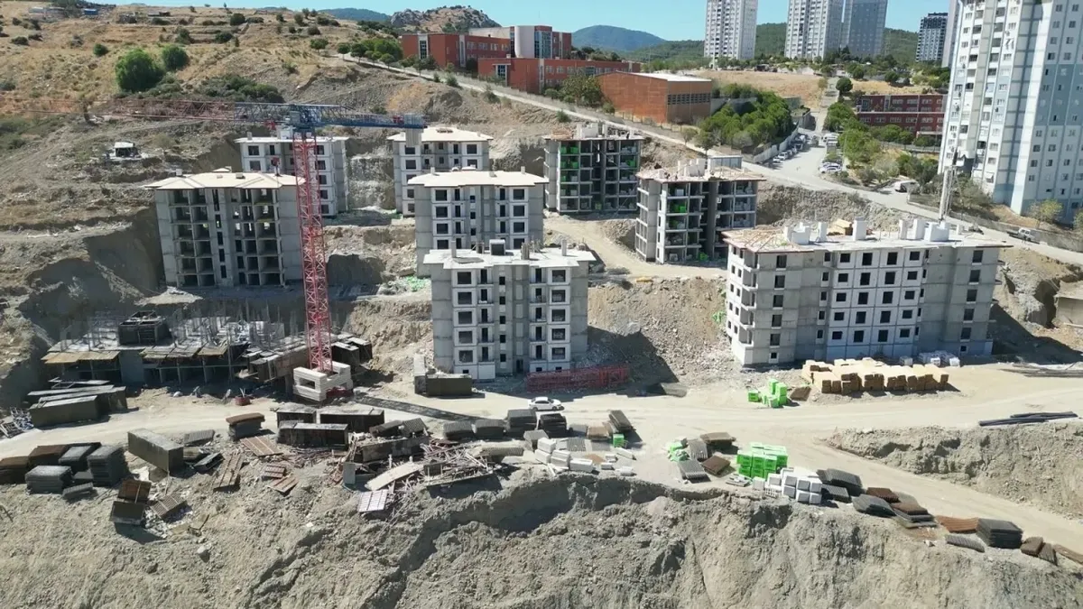 Karabağlar TOKİ Projesi'nde 786 Konut İçin Çalışmalar Hızlandı