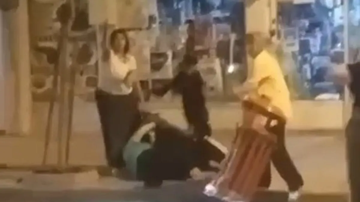 Karabük'te İki Kadın Arasında Sopalaşma: Kavga Kamerada