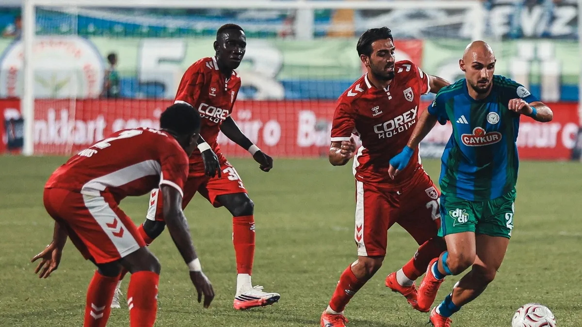 Karadeniz Derbisi Samsunspor'un: 2-0