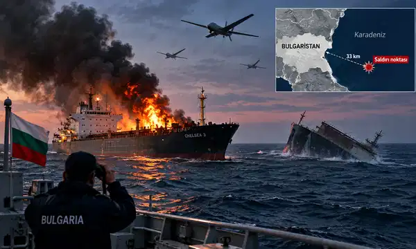 Karadeniz'de İHA Saldırıları: İki Gemi Hedef Alındı, Biri Battı