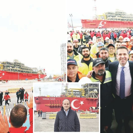Karadeniz'in Osman Gazi'si: Türkiye'nin İlk Yüzer Üretim Platformu Göreve Başladı
