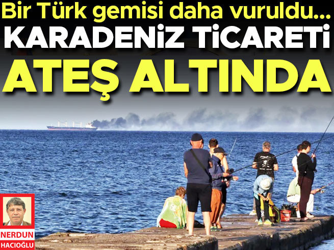 Karadeniz'de Türk Gemisi Yine Vuruldu: Ticaret ve Tahıl Koridoru Tehlikede