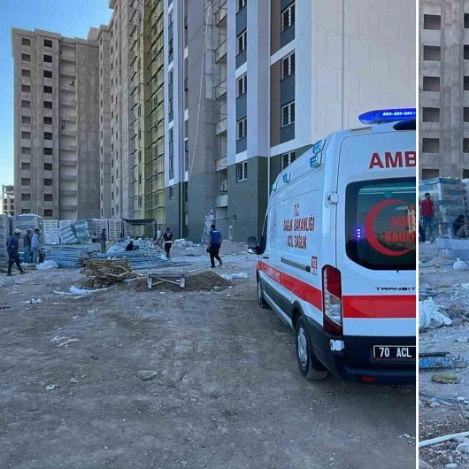 Karaman'da İnşaat İşçisi Asansör Boşluğuna Düşerek Hayatını Kaybetti