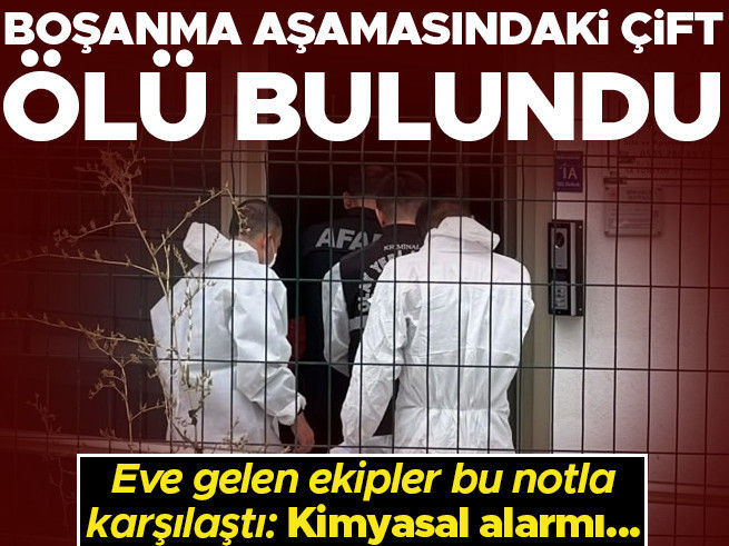 Karaman'da Siyanürlü Ölüm: Boşanma Aşamasındaki Çift Evde Ölü Bulundu