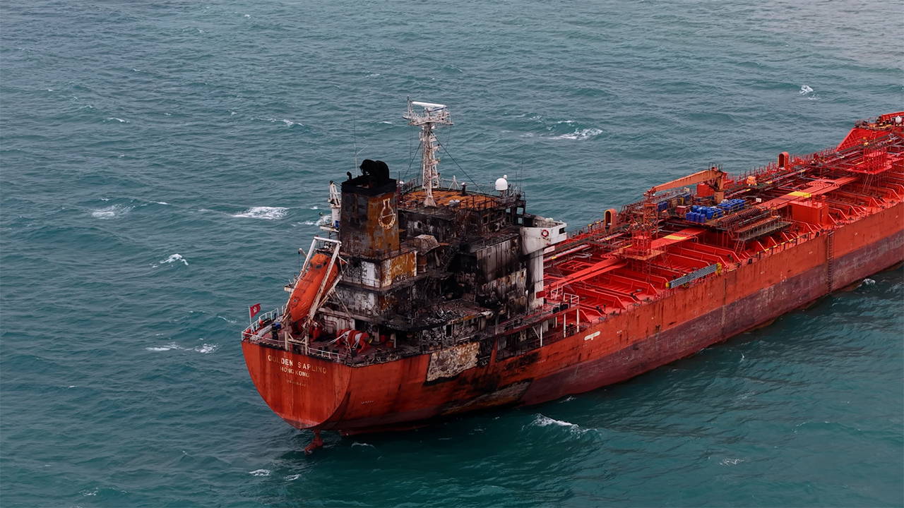 Karaya Oturan Tanker Golden Sapling İçin Kurtarma Operasyonu Başlıyor