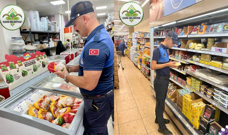Kargı'da Market Denetimleri Aralıksız Sürüyor