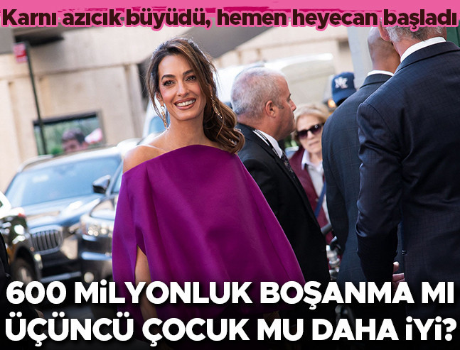 Karnındaki şişlik üçüncü çocuk müjdesi mi? 600 milyonluk boşanma ertelendi