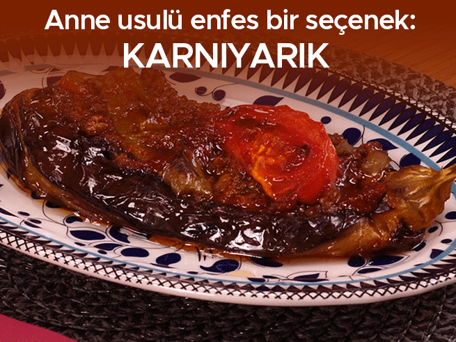 Karnıyarık Tarifi: Fırında Nefis Patlıcan Yemeği