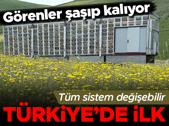 Karslı Arıcıdan Bir İlk: TIR Dorsesi Mobil Bal Üretim Tesisi Oldu