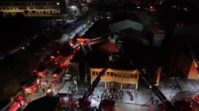 Kartal Koşuyolu Hastanesi Çatısında Yangın: Müdahale Sürüyor