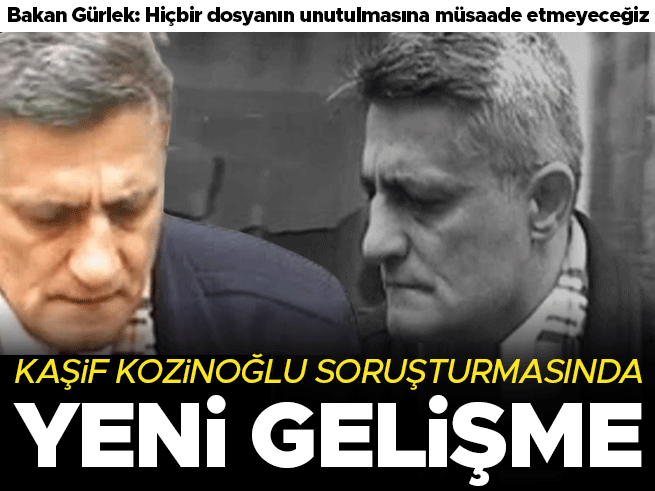 Kaşif Kozinoğlu Ölümü Soruşturmasında 10 Şüpheli Gözaltına Alındı