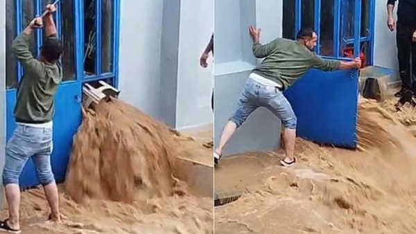 Kastamonu Cide'de sel felaketi: Devrekani Çayı taştı, evler su altında