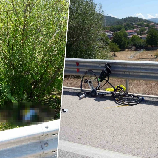 Kastamonu'da Otomobilin Çarptığı Bisikletli Ağaç Altında Ölü Bulundu