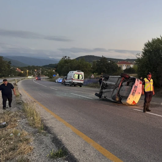 Kastamonu'da Otomobil Devrildi: 7 Yaralı