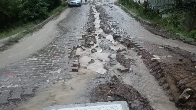 Kastamonu'da Sağanak Yağışlar Doğanyurt'u Vurdu
