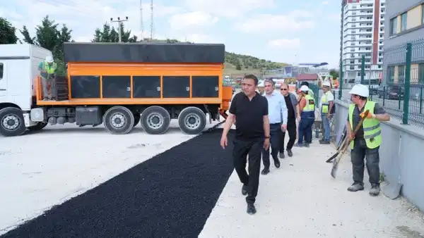 Kastamonu'da TEFWER Projesi'nde Üstyapı Çalışmaları Başladı