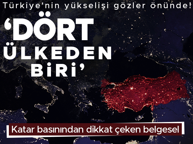 Katar Belgeseli: Türkiye Savunmada 4 Ülkeden Biri
