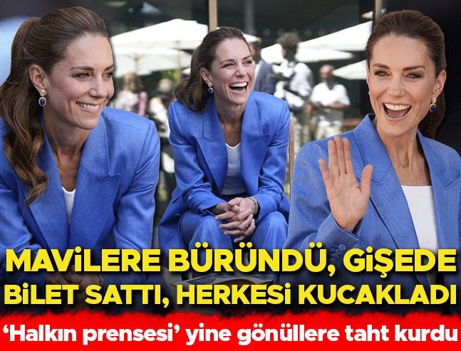 Kate Middleton, kanser tedavisi sonrası Wimbledon'da